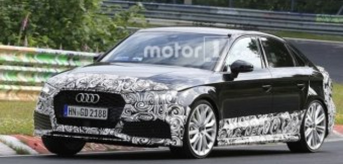 Audi тестирует новый седан RS3