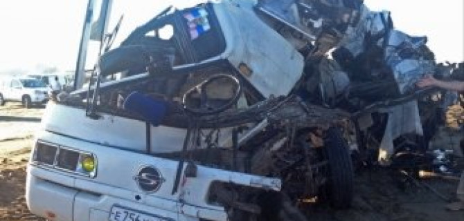 14 июля объявлен в Дагестане днем траура по погибшим в ДТП с автобусом