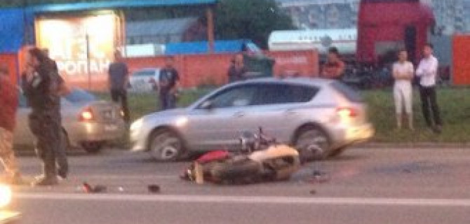 В Новосибирске в ДТП погибла пассажирка мотоцикла