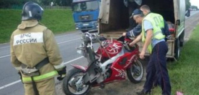 В Чернском районе в ДТП погиб мотоциклист