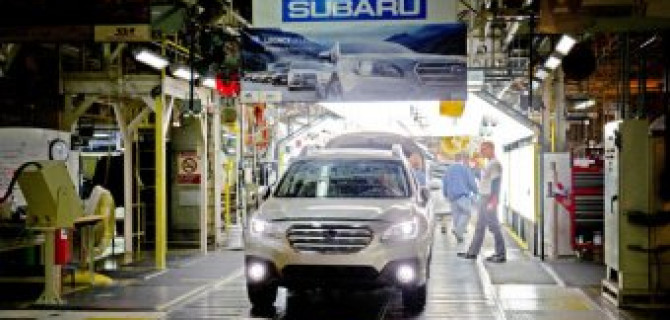 В США выпустили 3-миллионный автомобиль Subaru