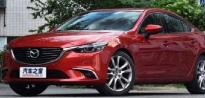 В Китае официально представили обновленный седан Mazda 6 Atenza