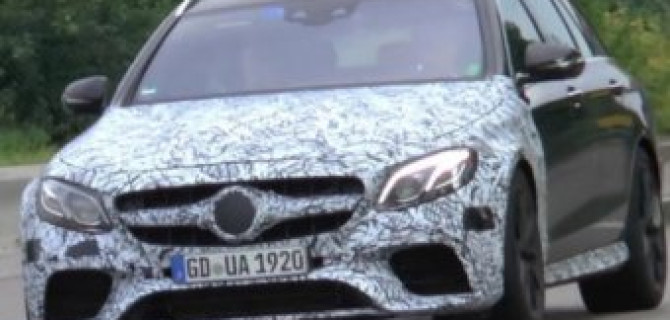 В Сеть выложили видео нового седана и универсала Mercedes-AMG E63