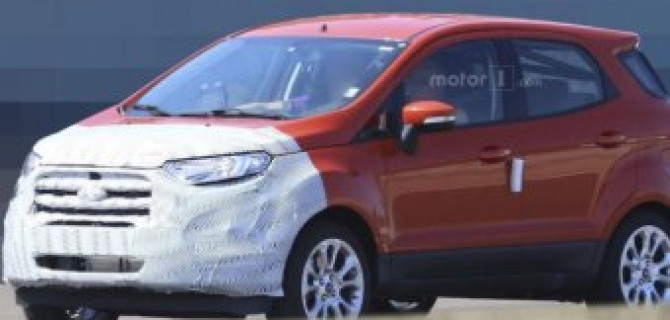 В Сеть выложили фото нового улучшенного джипа Ford EcoSport