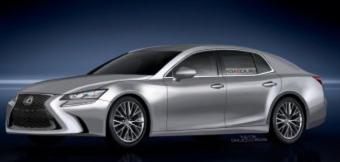 В Сети появились изображения нового поколения седана Lexus LS