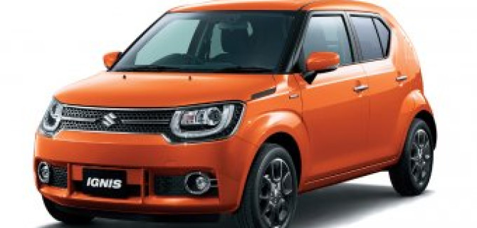 Европейская премьера кроссовера Suzuki Ignis состоится в Париже