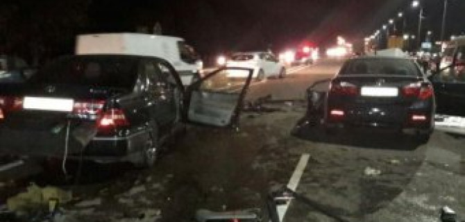 В массовом ДТП под Краснодаром погибла женщина