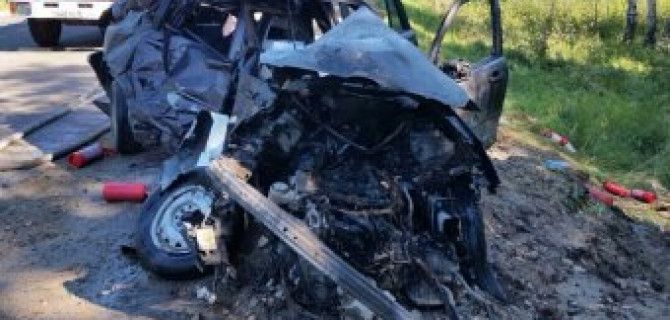 В Иркутской области в ДТП погибла молодая женщина