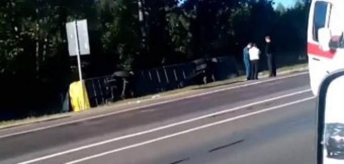 Под Брянском столкнулись автобус и «скорая»: есть пострадавшие