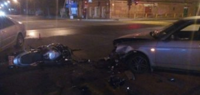 В ДТП в Череповце погиб мотоциклист