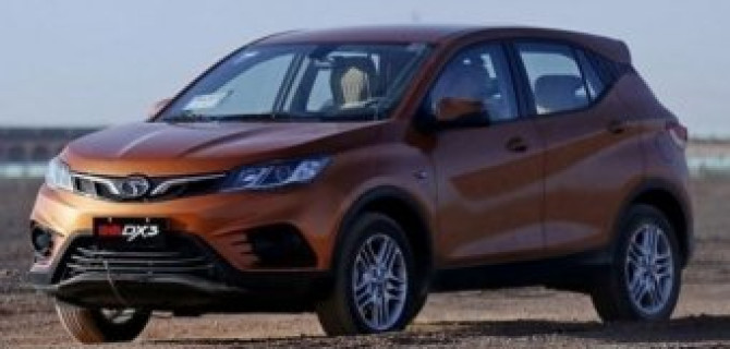 В Китае представили компактный кроссовер Soueast DX3