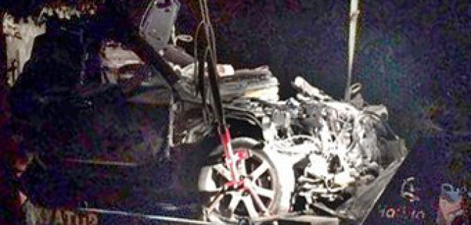 В Сочи в ДТП разбилась пара в Subaru