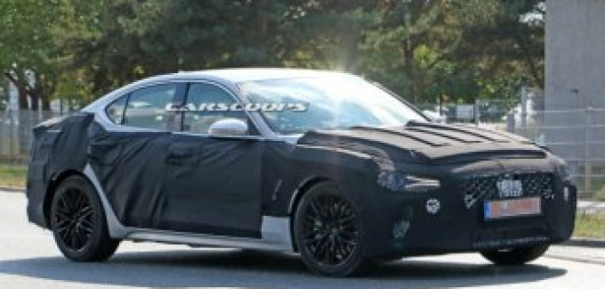 На тестах замечен новый седан Genesis G70