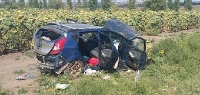 На М-4 в ДТП попал Hyundai Solaris: пострадали четыре человека