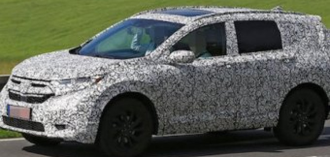 В Сети появилась фотография нового кроссовера Honda CR-V