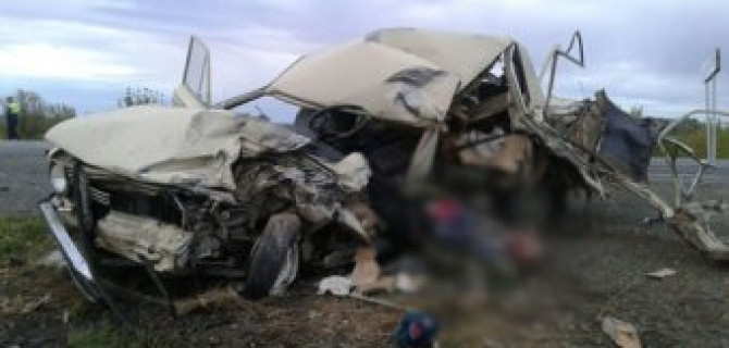 В ДТП в Оренбургской области погибли четыре человека