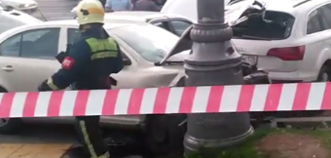 В ДТП на Кутузовском в Москве погиб полицейский