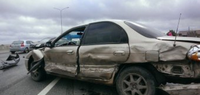 В ДТП в Тюмени на объездной дороге пострадали 5 человек