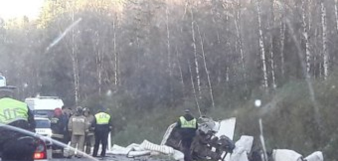 В ДТП в Гатчинском районе погиб водитель Renault
