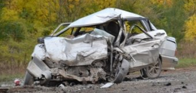 В Тоцком районе в тройном ДТП погиб молодой водитель