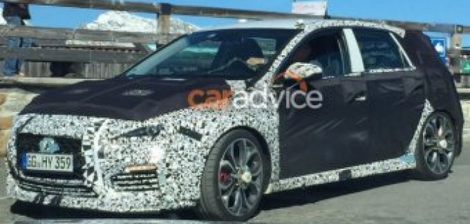 Hyundai i30 N замечен на тестах