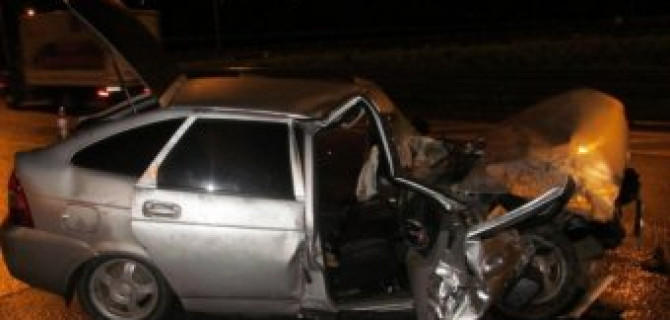 В ДТП под Воронежем с тремя «Приорами» погиб человек