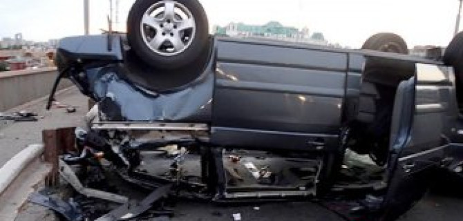 В ДТП в Астрахани пострадали семь человек