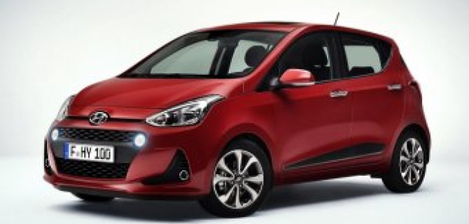 В Париже представили обновленный Hyundai i10