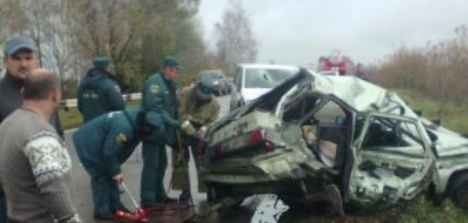 Женщина и 6-летний ребенок погибли в страшном ДТП под Тулой