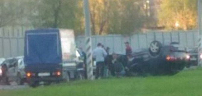 В ДТП на Нагатинской набережной в Москве пострадали пять человек