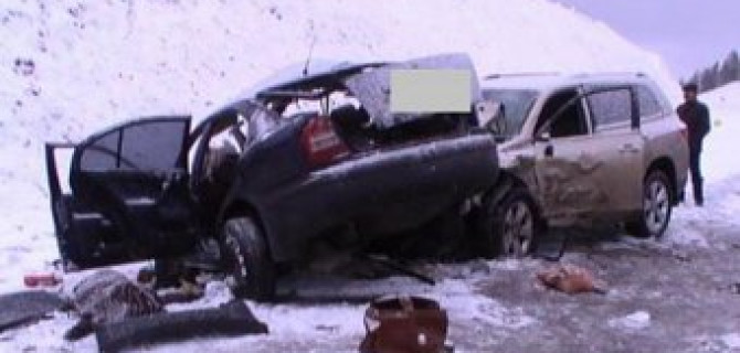  В ДТП под Саткой погибла семья с ребенком