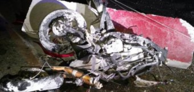 Под Новороссийском мотоциклист насмерть разбился о бетонное ограждение