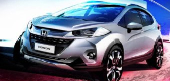 Honda показала новый компактный кроссовер WR-V
