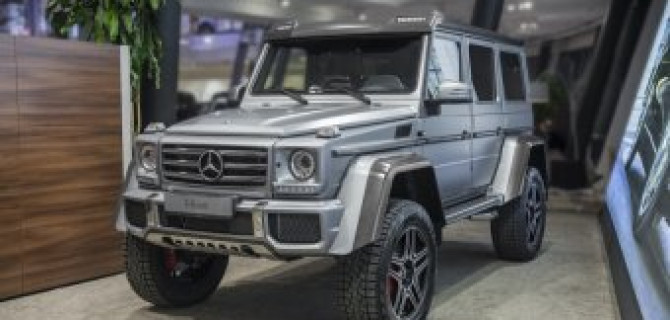 Большего и не придумаешь: внедорожник экстра-класса G500 4x4 на Воздвиженке,12