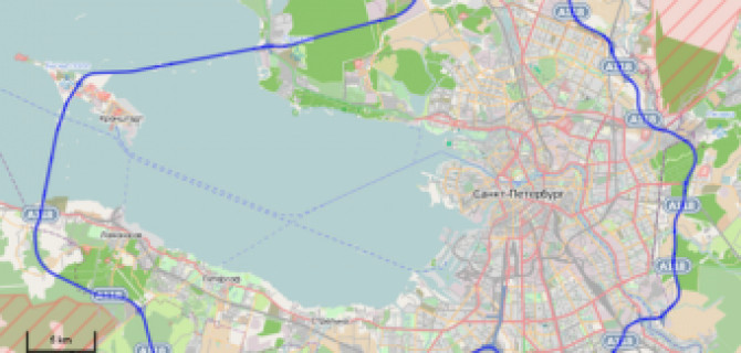 Петербургская КАД сообщила о готовности к зимнему режиму