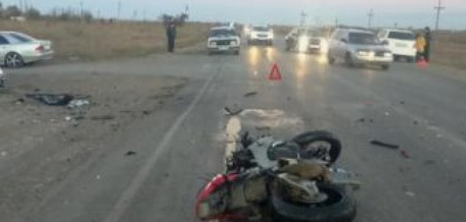 Мотоциклист погиб в ДТП в Среднеахтубинском районе