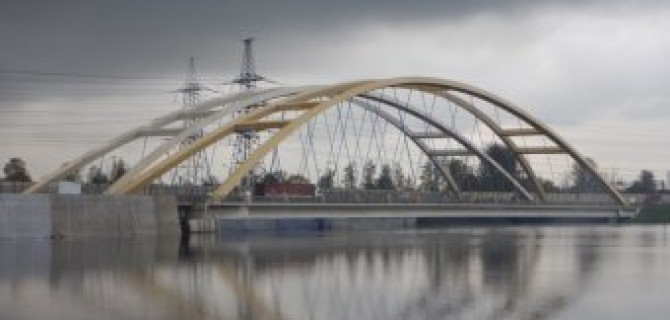 До 10 ноября будет перекрыто внутреннее кольцо КАД на мосту через Большую Охту