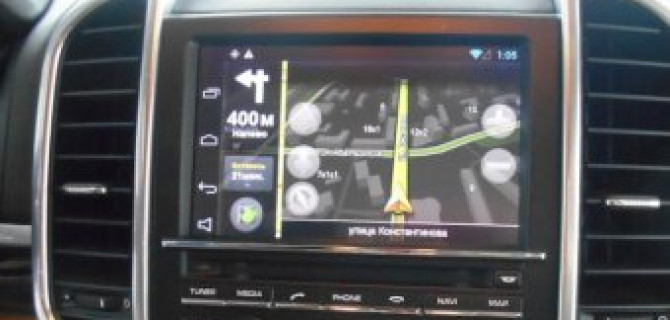 Как выбрать навигацию для Cayenne: лучший электронный проводник