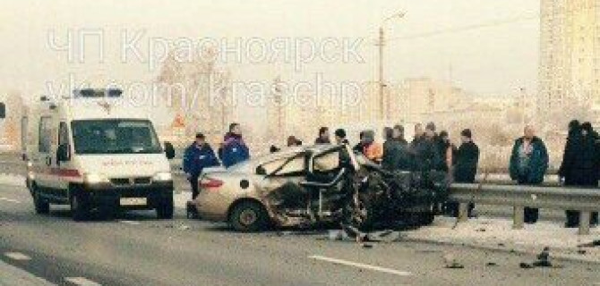 В ДТП под Сосновоборском погиб водитель иномарки, ехавший по «встречке»