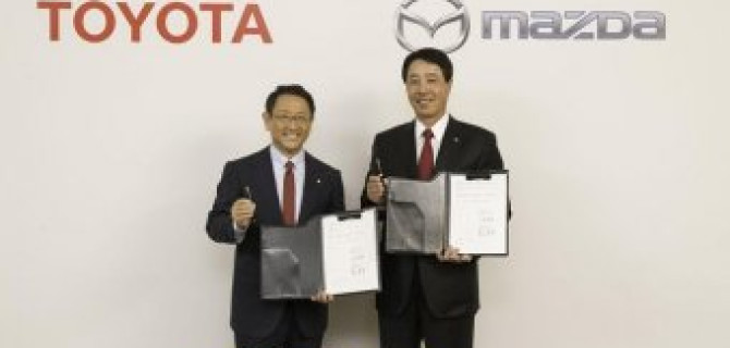 Toyota и Mazda выпустят совместные автомобили