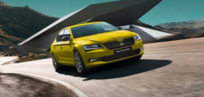 Экспрессивная спецверсия ŠKODA Superb SportLine доступна для предзаказа