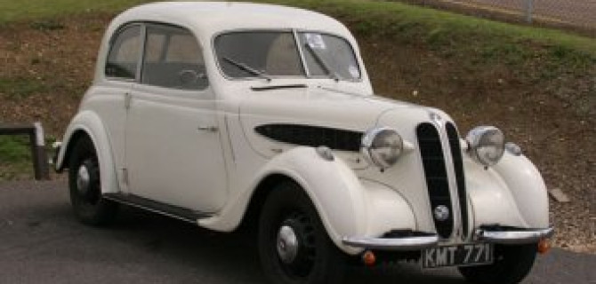 В Сочи выставлен на продажу за миллион рублей довоенный BMW 321