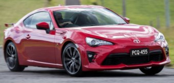 Новое поколение Toyota GT 86 выходит в продажу в Австралии