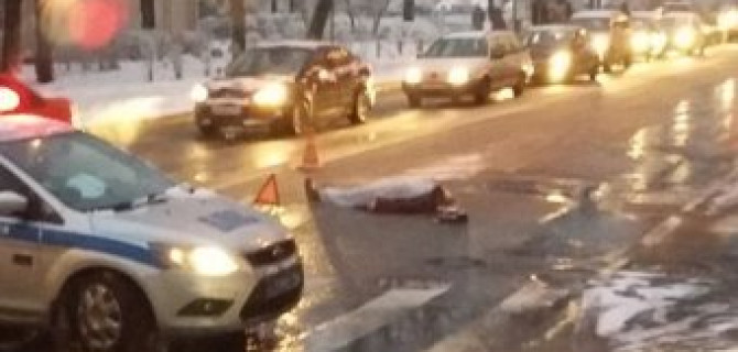 В Пушкине автобус насмерть сбил женщину