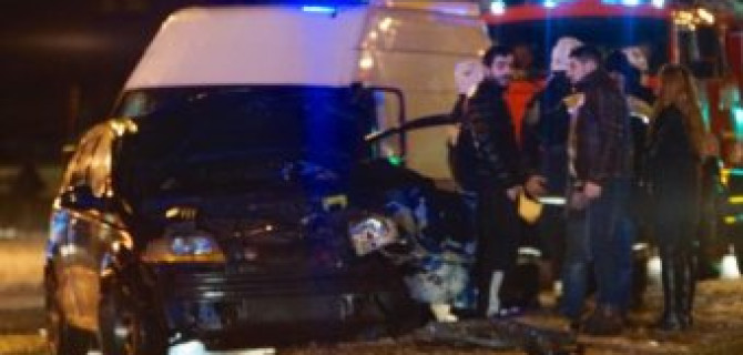 В Петербурге «скорая» попала в ДТП