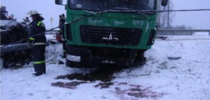 В ДТП под Брянском погибли два человека и пострадали двое детей