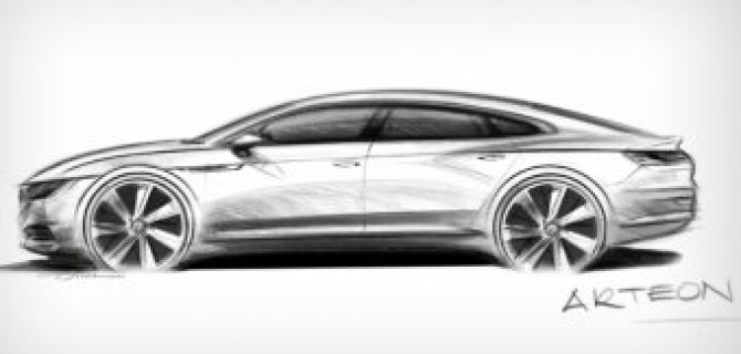 Volkswagen показал четырехдверное купе Arteon