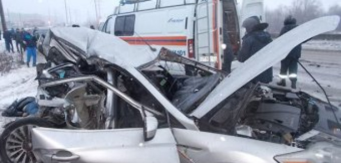 В Арзамасе в ДТП с автобусом погибли два человека