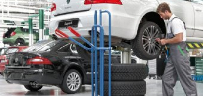 Выгода на шиномонтаж автомобилей SKODA для опоздавших!