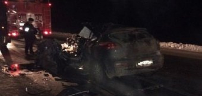 Два человека погибли в лобовом ДТП на Тюменском тракте